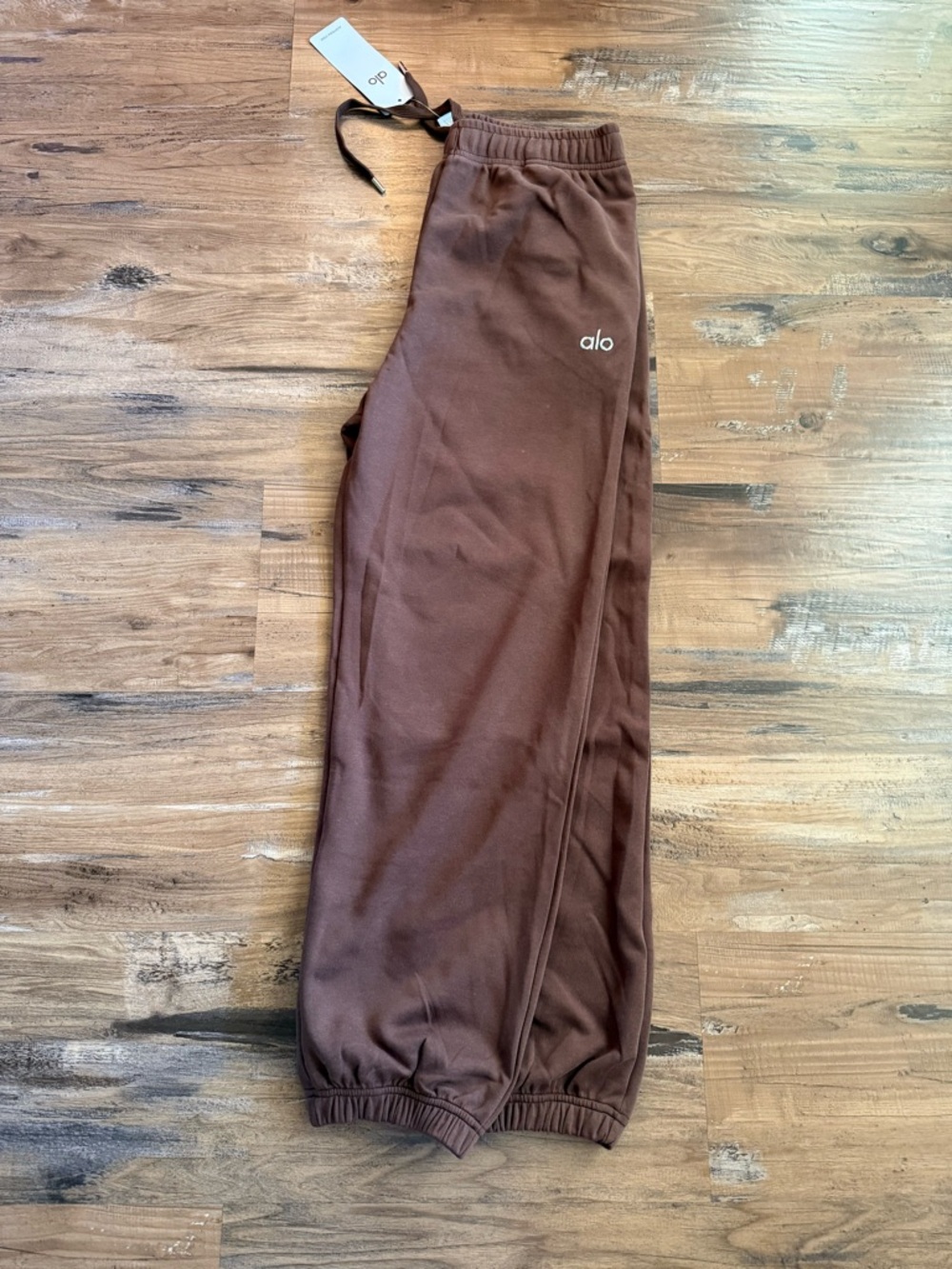 Alo womenBrown Jogger Bottoms
